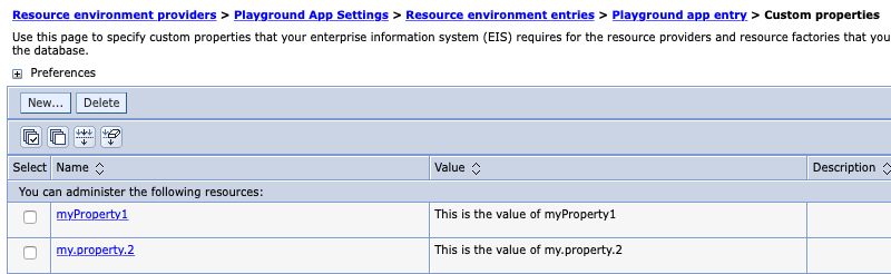 Creating custom properties