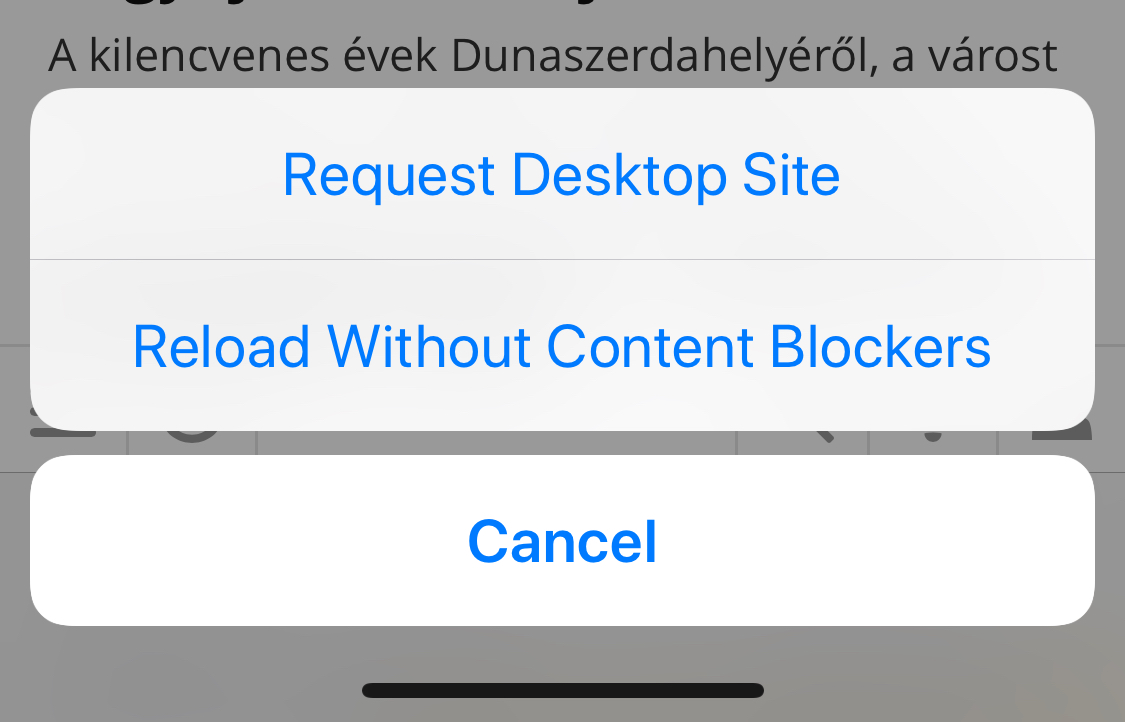 Asztali verzió kérése